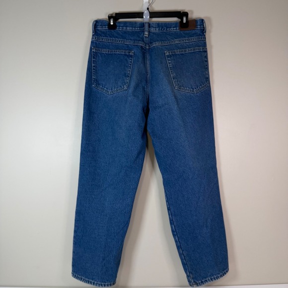 L.L.BEAN Mens 33x29 Double L Relaxed Fit Fleece Lined Jeans Winter Utility Work - Picture 2 of 7